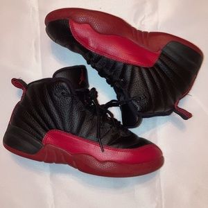 Jordan retro 12 red and black